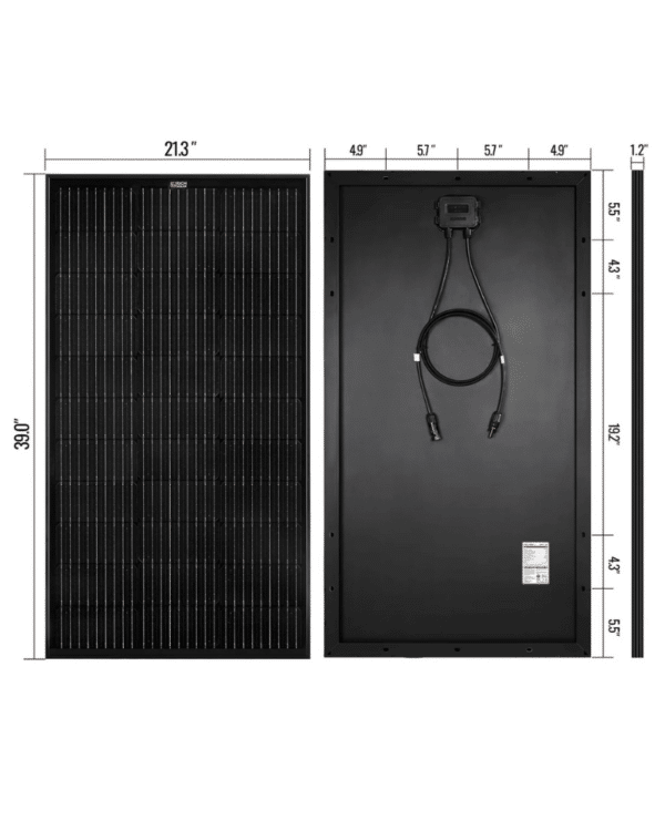 Rich Solar MEGA 12V 100 Watt Solar Panel
