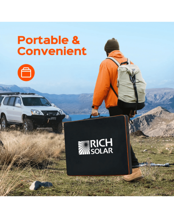Rich Solar MEGA 12V 200 Watt Portable Briefcase Solar Panel