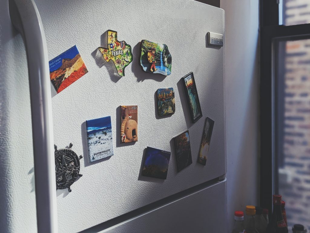 Refrigerator as part of the RV appliance inventory