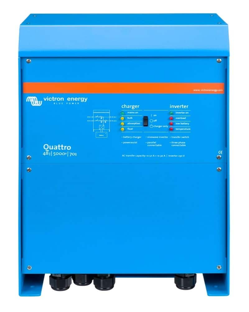 Victron 48v 5000VA Quattro solar inverter/charger