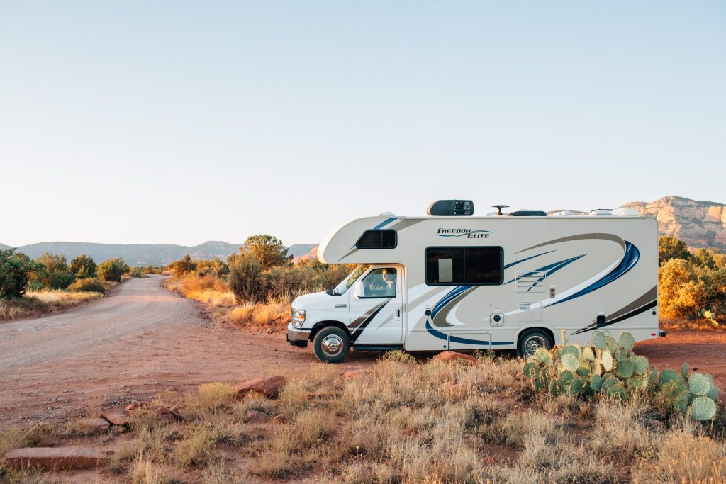 Solar ready RV out on the trail