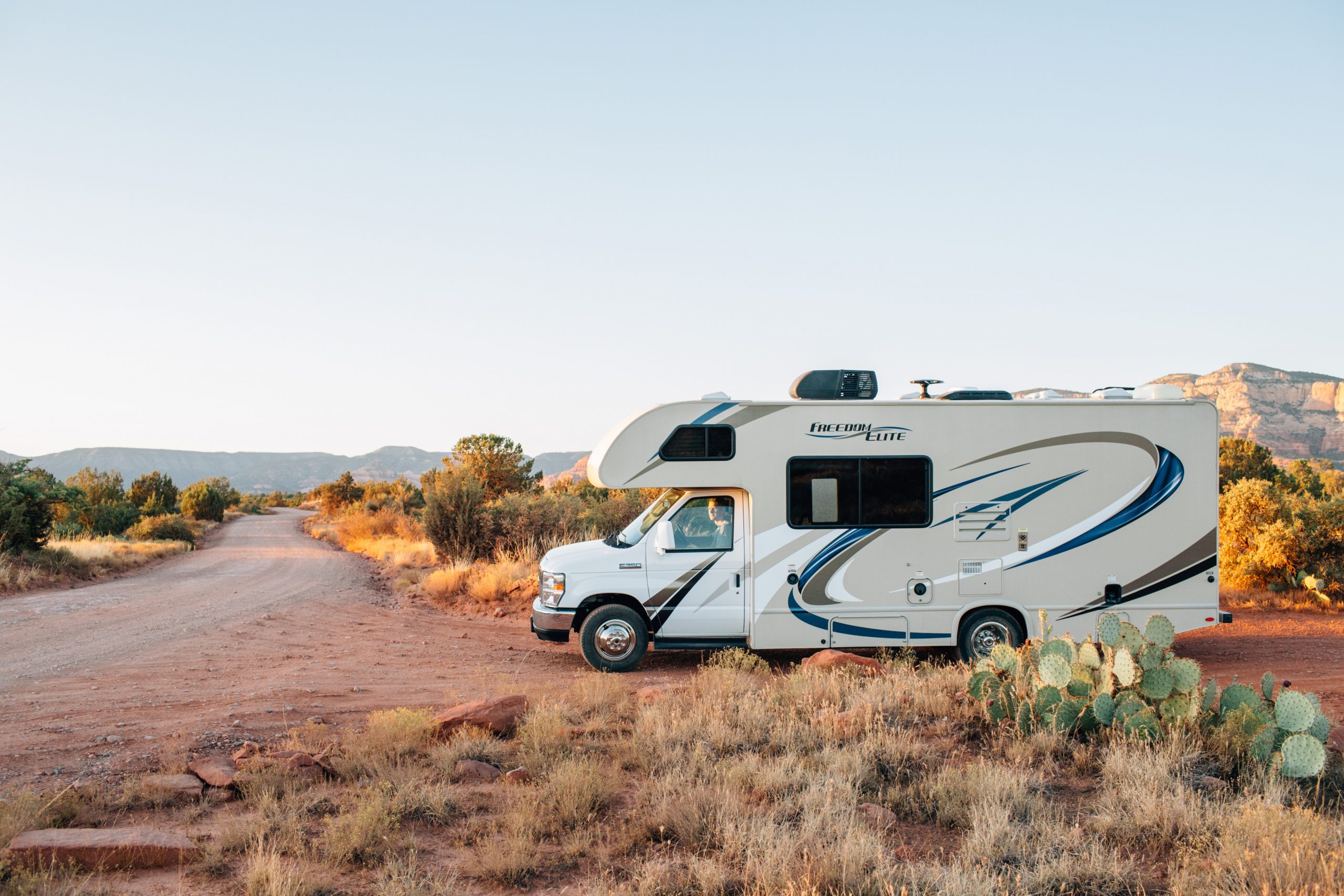 Solar ready RV out on the trail