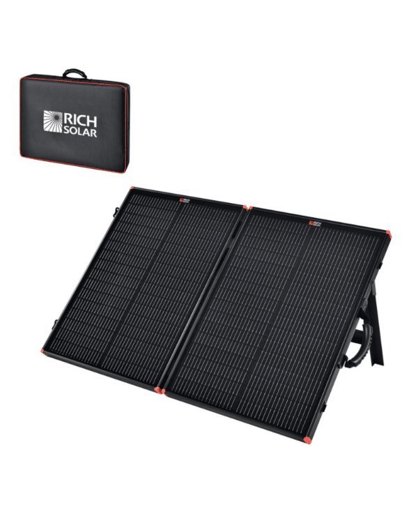 Rich Solar MEGA 12V 100 Watt Portable Briefcase Solar Panel