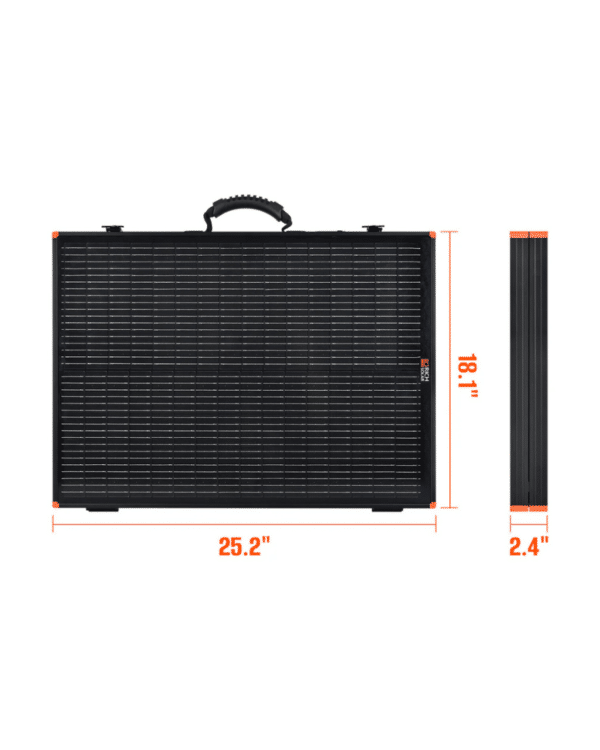 Rich Solar MEGA 12V 100 Watt Portable Briefcase Solar Panel