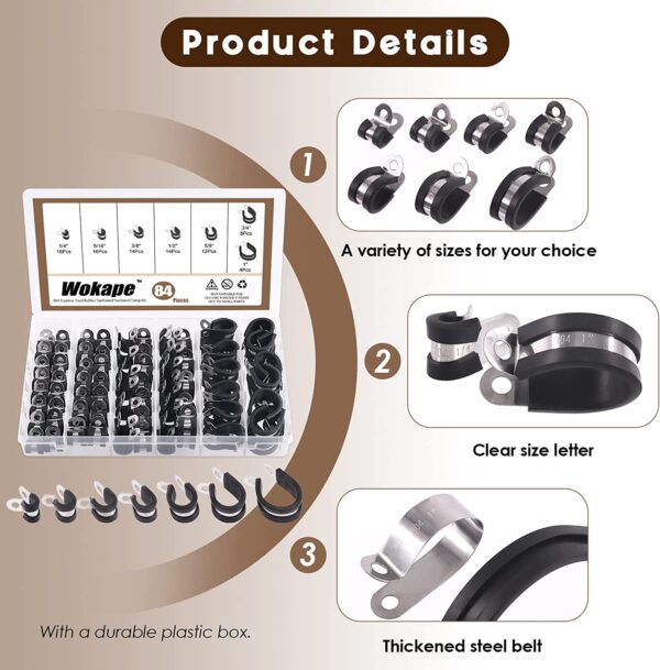P Clamp Assortment - Image 4