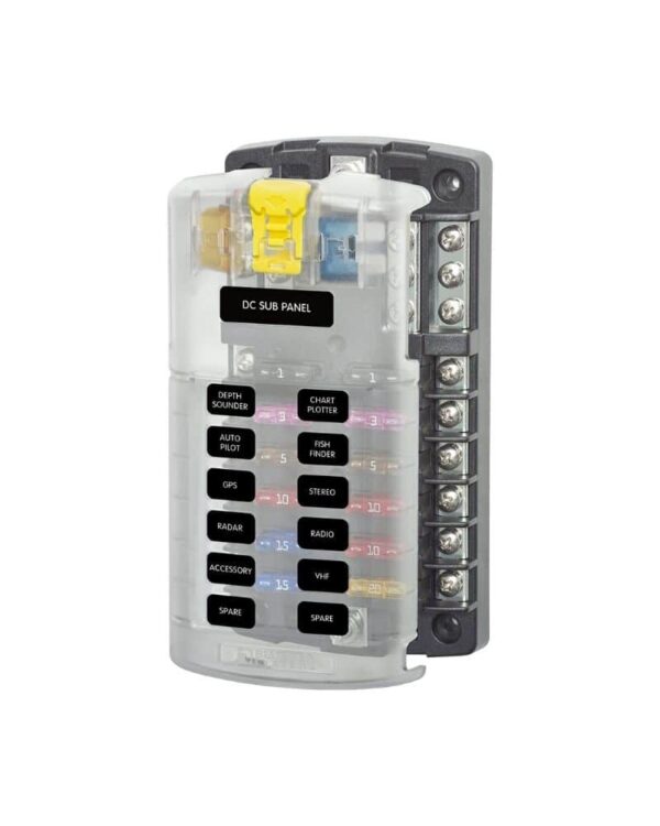 DC Fuse Block - Blue Sea Systems ST Blade ATO/ATC