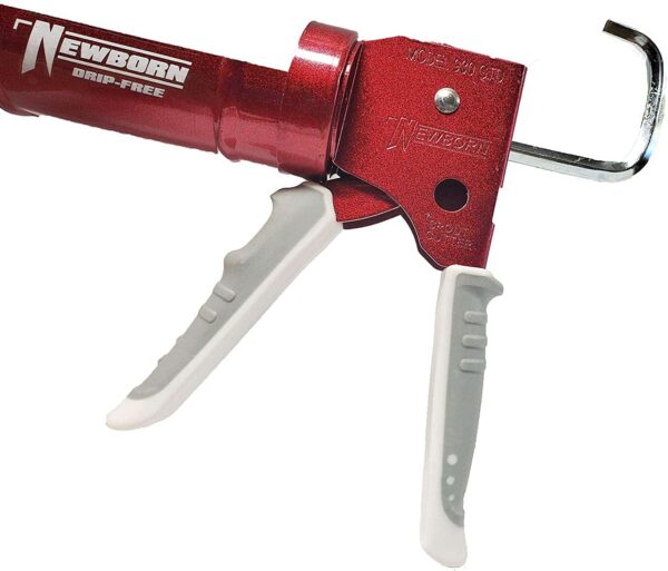 Newborn 930-GTD Drip-Free Smooth Hex Rod Cradle Caulking Gun - Image 6