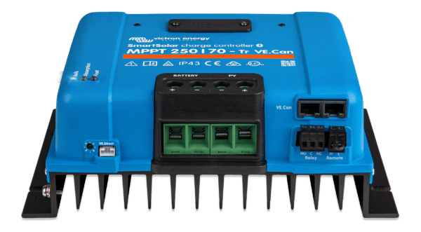Victron SmartSolar MPPT Tr 250V 70 Amp 12/24/36/48-Volt Solar Charge Controller (Bluetooth)