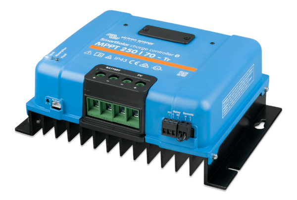 Victron SmartSolar MPPT Tr 250V 70 Amp 12/24/36/48-Volt Solar Charge Controller (Bluetooth)