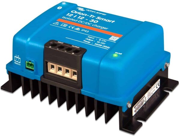 Victron Energy Orion-Tr Smart 12/12-Volt 30 Amp 360-Watt DC-DC Charger | Isolated (Bluetooth)