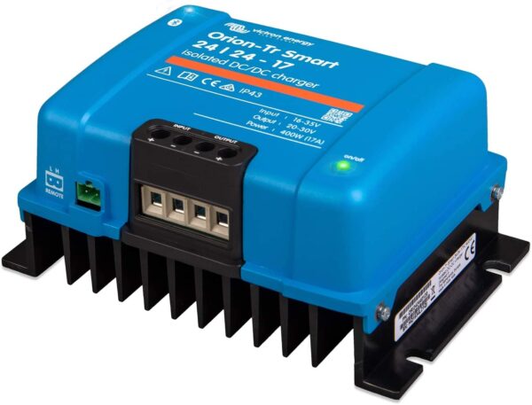 Victron Energy Orion-Tr Smart 24/24-Volt 17 Amp 400-Watt DC-DC Charger | Isolated (Bluetooth)