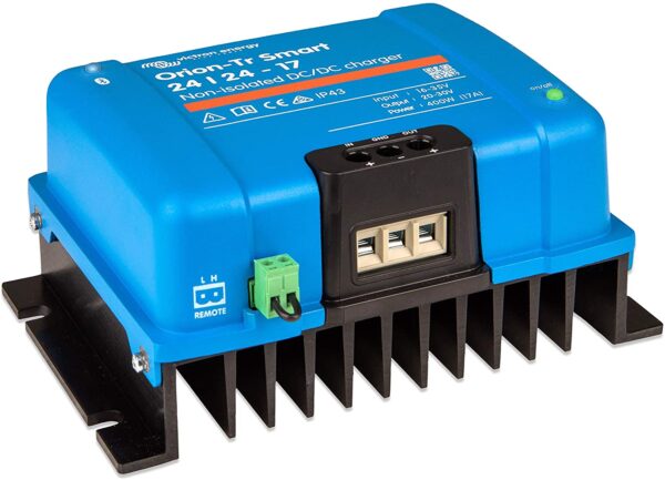 Victron Energy Orion-Tr Smart 24/24-Volt 17 Amp 400-Watt DC-DC Charger | Non-Isolated (Bluetooth)