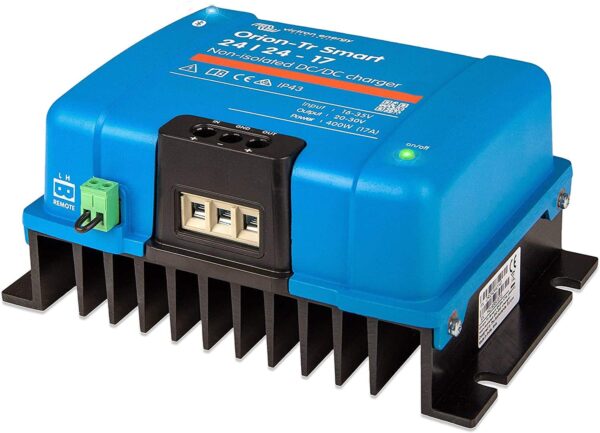 Victron Energy Orion-Tr Smart 24/24-Volt 17 Amp 400-Watt DC-DC Charger | Non-Isolated (Bluetooth)