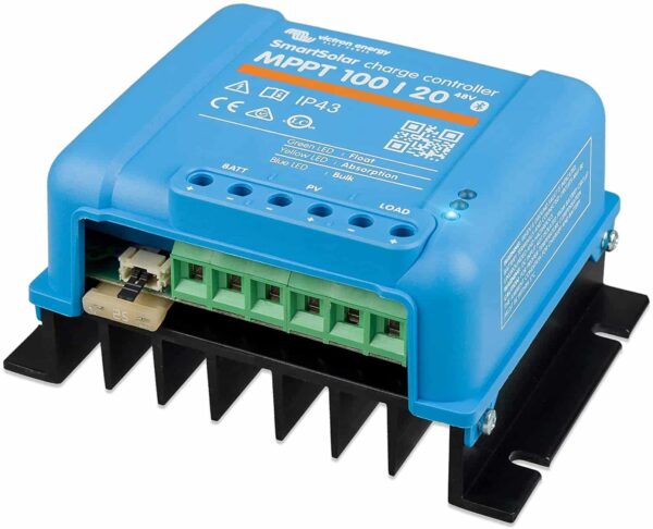 Victron SmartSolar MPPT 100V 20 Amp 12/24/36/48-Volt Solar Charge Controller (Bluetooth)