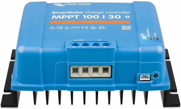 Victron SmartSolar MPPT 100V 30 Amp 12/24-Volt Solar Charge Controller (Bluetooth)