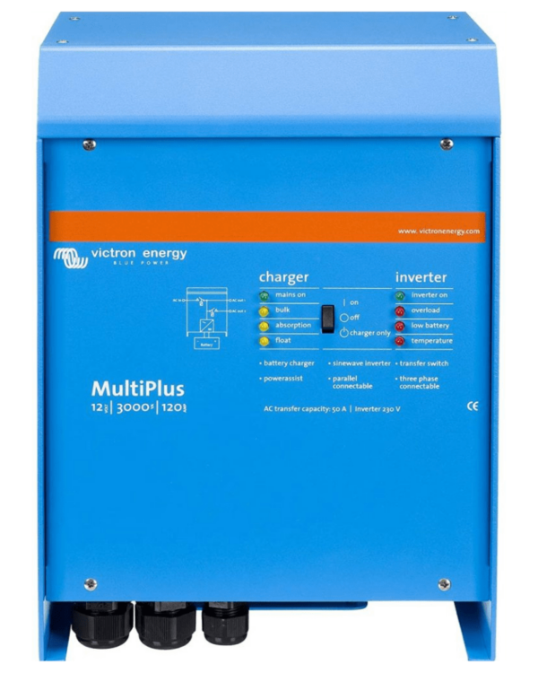Victron MultiPlus 12/3000/120-50 120V VE.Bus Inverter/Charger (UL Listed)