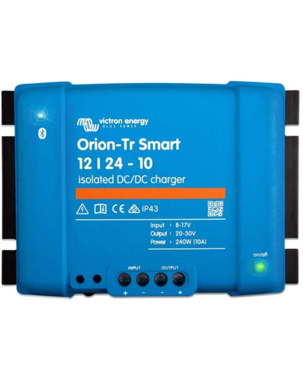 Victron Energy Orion-Tr Smart 12/24-Volt 10 Amp 240-Watt DC-DC Charger | Isolated (Bluetooth)