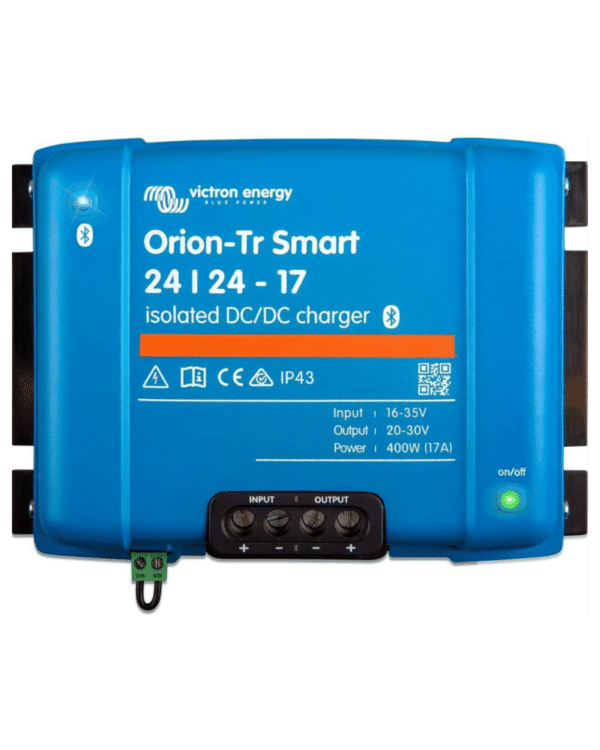Victron Energy Orion-Tr Smart 24/24-Volt 17 Amp 400-Watt DC-DC Charger | Isolated (Bluetooth)
