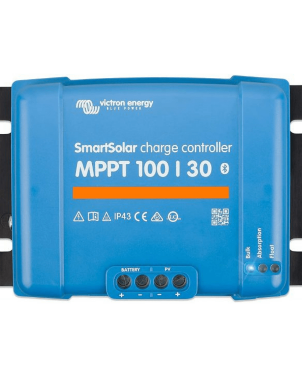 Victron SmartSolar MPPT 100V 30 Amp 12/24-Volt Solar Charge Controller (Bluetooth)