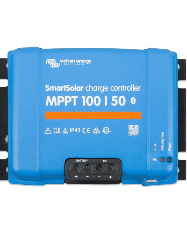 Victron SmartSolar MPPT 100V 50 Amp 12/24-Volt Solar Charge Controller (Bluetooth)