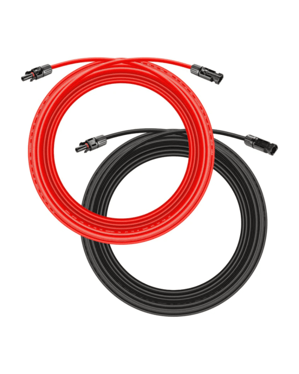 10 Gauge PV Solar Cable 50 Ft - Red & Black - Image 6
