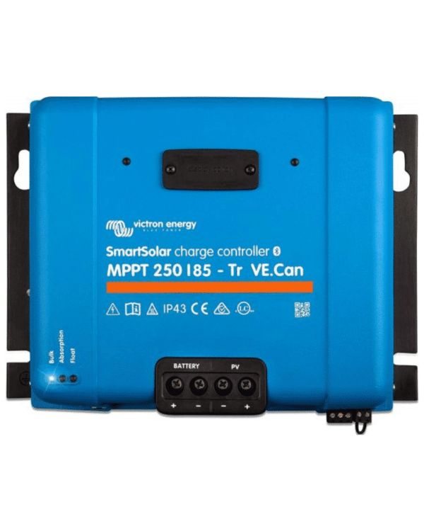 Victron SmartSolar MPPT Tr VE. Can 250V 85 Amp 12/24/36/48-Volt Solar Charge Controller (Bluetooth)