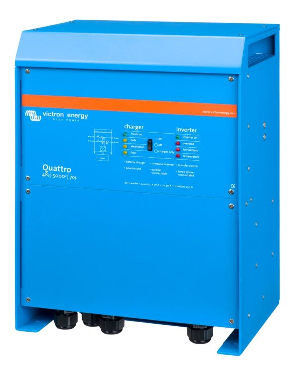 Victron Quattro 48/5000/70-100/100 120V Inverter/Charger - Image 3