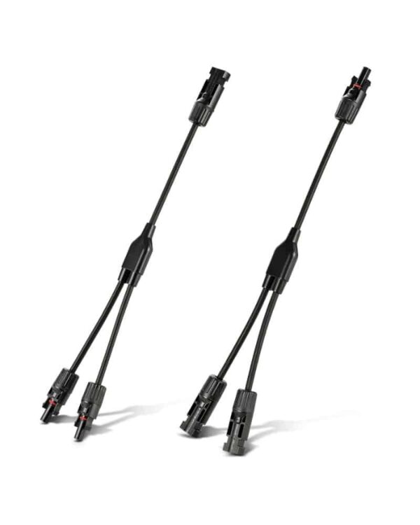 Y Branch Parallel Adapters for Solar Panels (Pair)