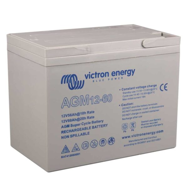 12V/60Ah AGM Super Cycle Batt. (M5) - Image 2