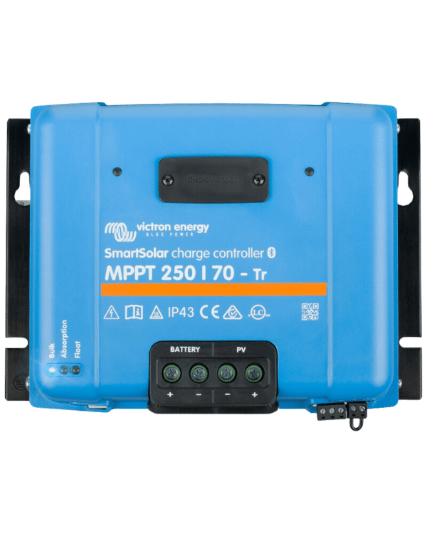 Victron SmartSolar MPPT Tr 250V 70 Amp 12/24/36/48-Volt Solar Charge Controller (Bluetooth)