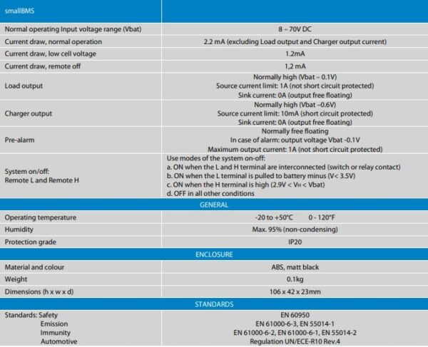 Victron Energy smallBMS with pre-alarm - Image 3