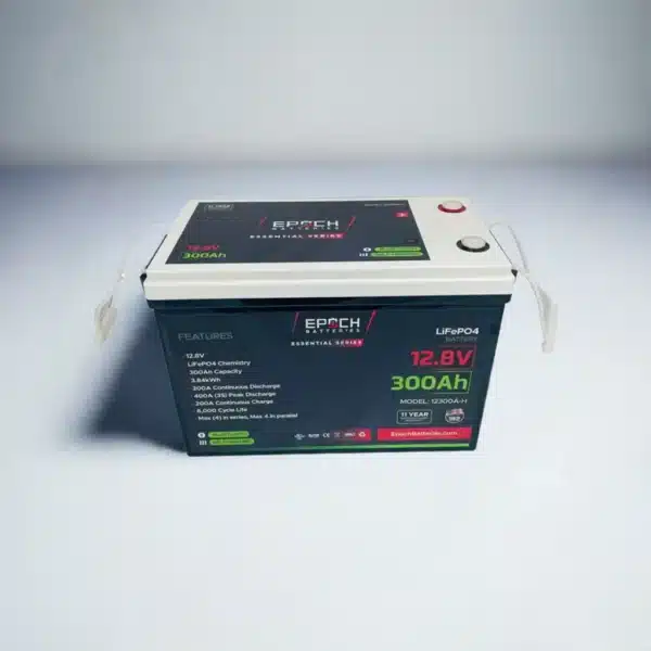 Epoch Essentials 12V 300Ah Lithium Battery | Heated & Bluetooth - Image 4