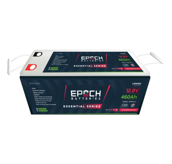 Epoch Essentials 12V 460Ah Lithium Battery | Heated & Bluetooth - Image 2