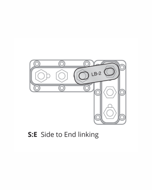 BEP Link Bar 779-LB-2 for 8 & 10mm studs