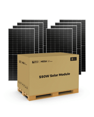 Rich Solar Mega 550W Panels – Pallet Options