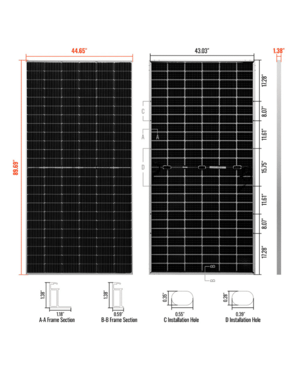 Rich Solar Mega 550W Panels – Pallet Options