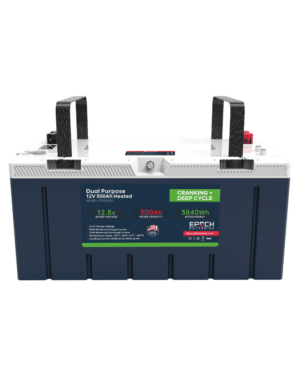 Epoch 12V 300Ah Pro Series - LiFePO4 Cranking & Deep Cycle Lithium Battery (Dual Purpose)