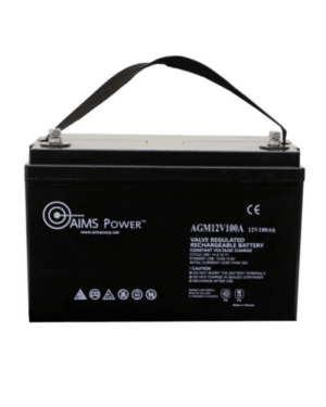 AIMs AGM 12V 100Ah Deep Cycle Battery Heavy Duty