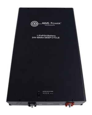 AIMs Lithium Battery 24V 400AMP LiFePO4 Industrial Grade