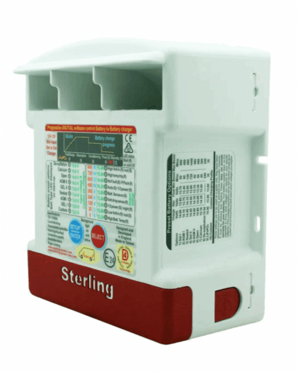 Sterling Power DC Battery to Battery Charger 24v input to 24V output at 35 amps. DC to DC converter