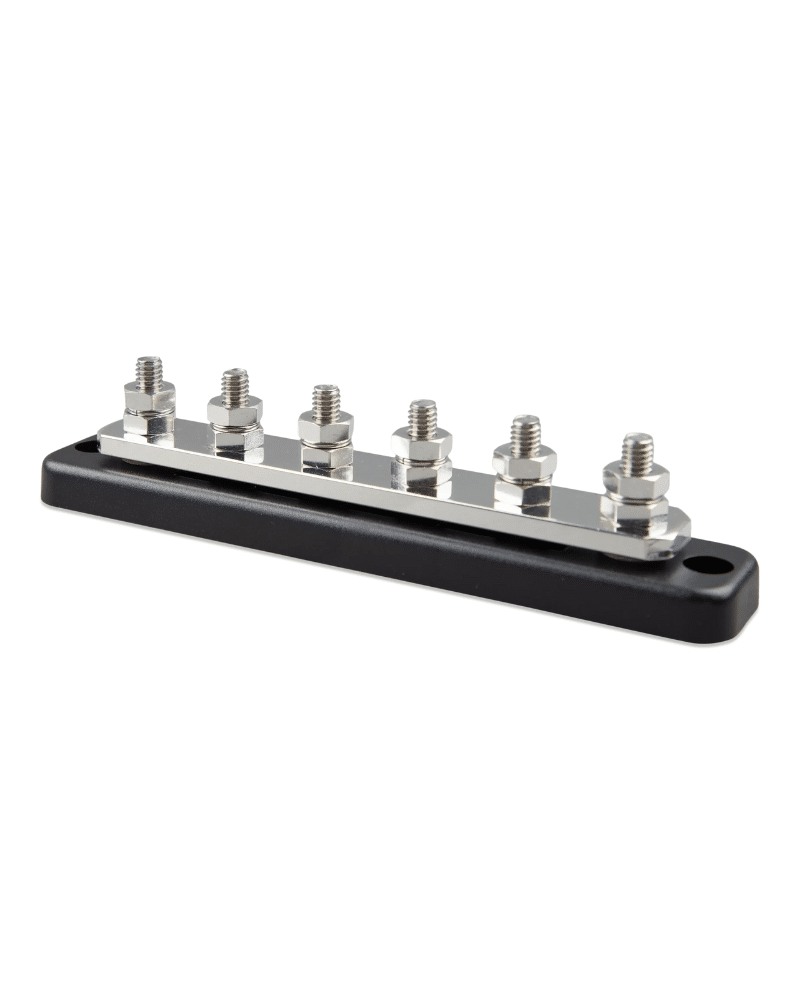 Victron Energy Busbar + Cover | 150A-600A | 4P-8P (Variations)