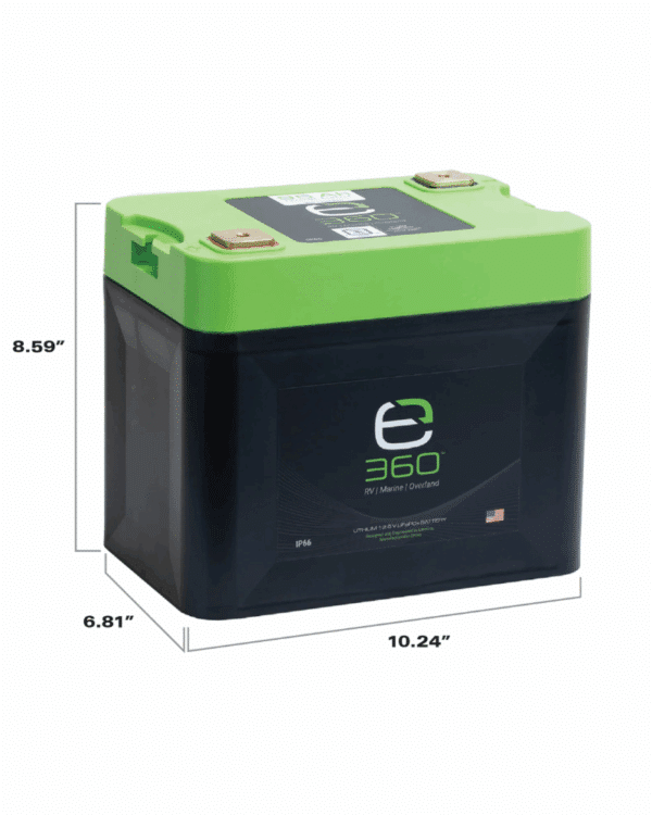 Expion360 12V 95Ah Group 24 LiFePo4 Battery