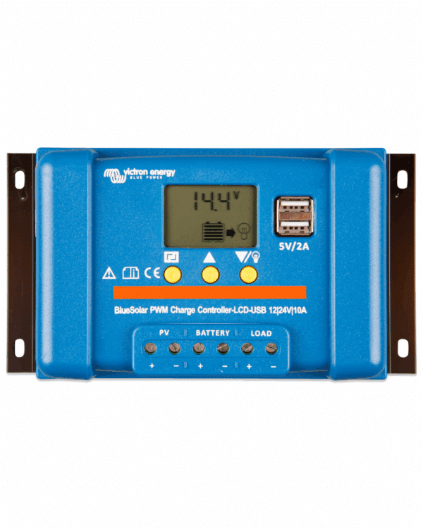 Victron Energy BlueSolar PWM-LCD&USB 12/24V-10A