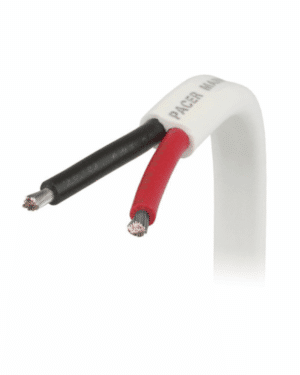 Pacer 16 AWG Duplex Cable ‑ Flat Cable ‑ Red/Black ‑ 100 ft