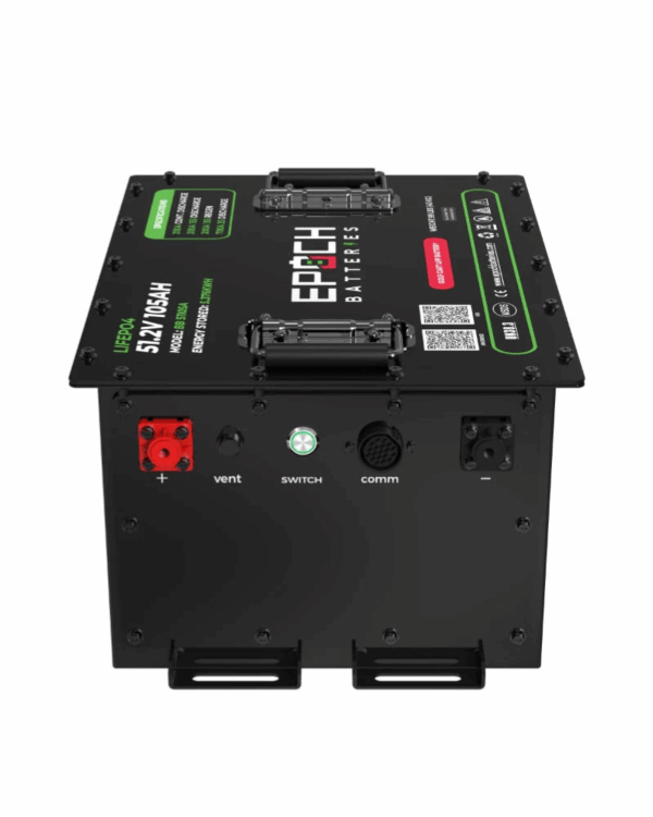 Epoch 48V 105Ah - LiMax Series - Lithium (LiFePO4) Golf Cart Battery ...