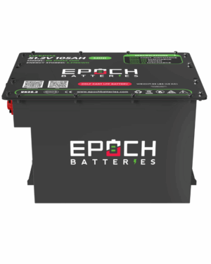 Epoch 48V 105Ah MINI - LiMax Series - Lithium (LiFePO4) Golf Cart Battery - Complete Kit
