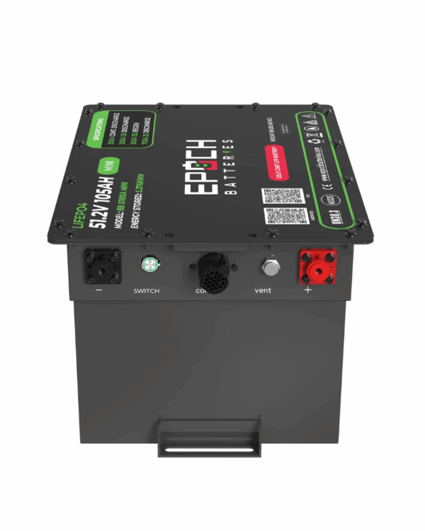 Epoch 48V 105Ah MINI - LiMax Series - Lithium (LiFePO4) Golf Cart ...
