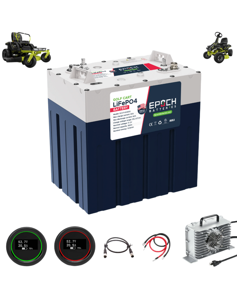 Epoch 48V Ryobi Electric Lawn Motor - Replacement Lithium Battery Kit