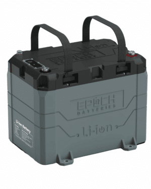 Epoch 24V 100Ah LiFePO4 Lithium Battery - Bluetooth, Heating, Waterproof