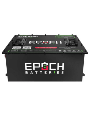 Epoch 48V 65Ah - LiMax Series - Lithium (LiFePO4) Golf Cart Battery - Complete Kit